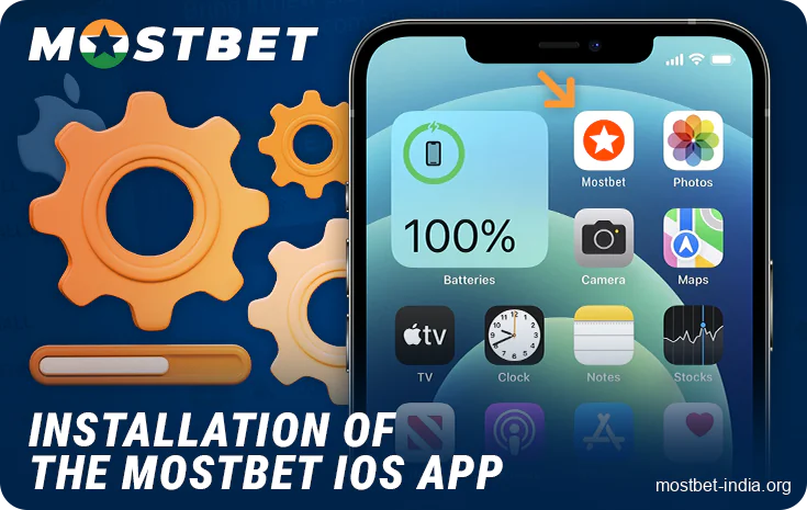 Installing the Mostbet mobile app on iPhone - instructions